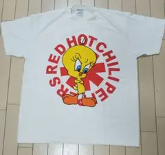 XL【Hanes】RED HOT CHILI PEPPERS TWEET 訳ありのサムネイル