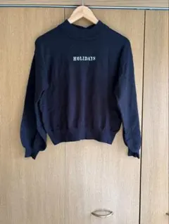 one way 長袖 ニット Mサイズ　ブラック