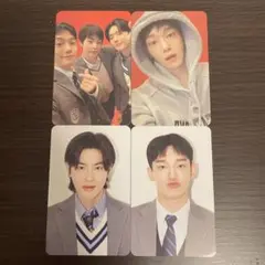 EXO シーグリ トレカ 4点セット