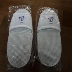 ミッキーマウス スリッパ2足セット
