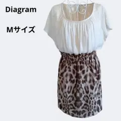 Diagram　ダイアグラム　レオパード　ドッキング　ワンピース　Mサイズ