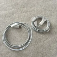 USB-C to Lightningケーブル 2本セット