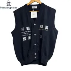新品未使用　Munsingwear ブラック　 ベスト