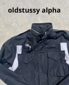 【超希少コラボ】 STUSSY ALPHA M-65 フィールドジャケット 超希少コラボ】 STUSSY ALPHA M-65 フィールドジャケット Stussy