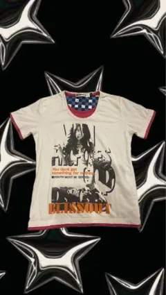 Y2k グラフィックTシャツ ホワイト Mサイズ