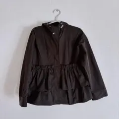 しまむら　ペプラムジャケット　マウンテンパーカー