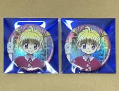 ハンターハンター 缶バッジ ビスケ 2点