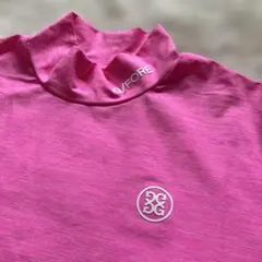 美品】G/FORE ジーフォア レディース 半袖 モックネックシャツ 40
