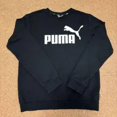 PUMA ブラック トレーナー 160