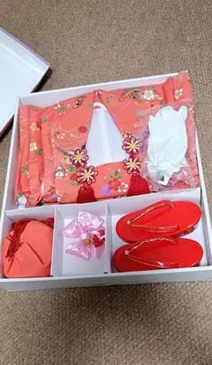 着物セット ３歳　七五三 草履付き