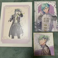 うたプリ 美風藍 A5ポストカード 色紙