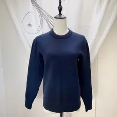 ほぼ未使用 ウォッシャブルストレッチミラノリブ セーター UNIQLO S