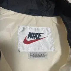 【OLD】NIKE ナイロンジャケット 銀タグ 90s 台湾製 モノクロ Y2K