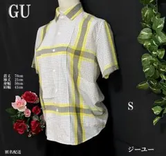 GU レディース 春夏 半袖ボーダーシャツ コラボ 限定品