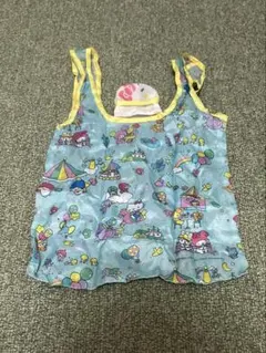サンリオ　エコバッグ　ガチャガチャ　美品　トートバッグ　ハローキティ
