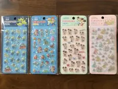 ★新品★正規品 Disneyぷくぷくシール4枚set