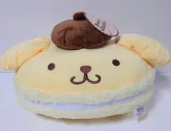 ポムポムプリン　スイーツ　ぬいぐるみ　クッション
