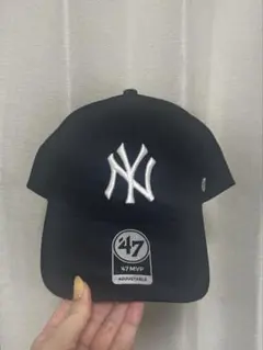 47MVP ニューヨークヤンキース　キャップ　ネイビー色