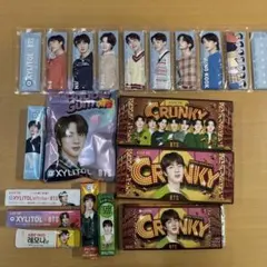 BTS CRUNKY チョコレート & XYLITOL ガム セット
