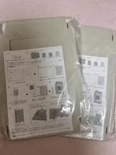 OSYAIRO 推しを飾って収納できるTフレーム〈アイボリー〉3個セット