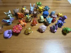 ポケモン ソフビ　指人形　74体　まとめ売り ポケモン ソフビ フィギュア 指人形 ピカチュウ