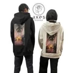axes femme チャーチプリントパーカー　新品未使用タグ付き　ユニセックスのサムネイル