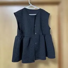 coca キルティングダウンベスト