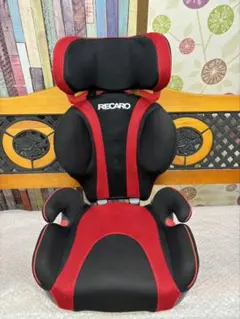 【美品】RECARO チャイルドシート レッド/ブラック レカロ スタートJ1 ジュニアシート チャイルドシート レンタル