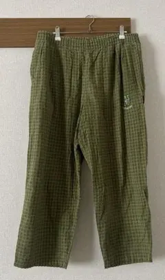 101 MAUIand sonsマウイアンドソンズグリーンチェックパンツ