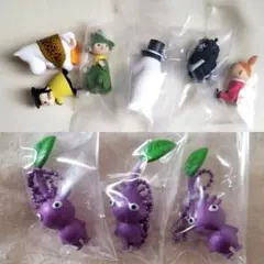 ピクミン　マスコット&フルーツグミ ムーミン ガシャポン