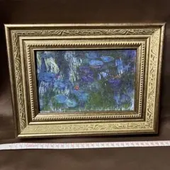 リトグラフ クロード・モネ 睡蓮 緑の反映・L 限定500部 刷師直筆