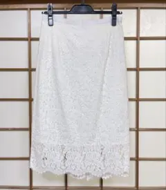 新品未使用 タグ付き　アンタイトル　レーススカート