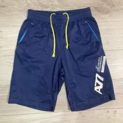 asicsネイビーハーフパンツMサイズ