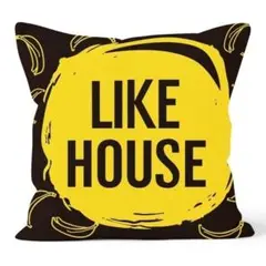 クッションカバー　45×45　ひし形 HOUSE LIKE