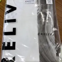 RELIVE Tシャツ プレミアムコットン 白 M
