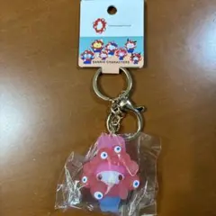 ミャクミャク　マイメロ　なりきりキーホルダー　クリア