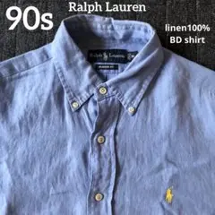 ラルフローレン　Ralph Lauren リネン100% 麻　フィリピン製