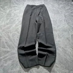 ウールギャバジン】wide slacks 80's〜90's archive - メルカリ