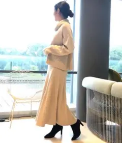 ビーミングバイビームス ニット セットアップ