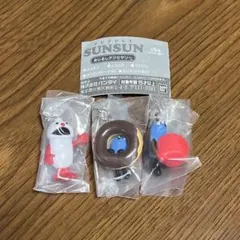 パペットスンスン めじるしアクセサリー いちご　ドーナツ　ノンノン