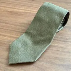 pierre cardin オリーブグリーン ネクタイ