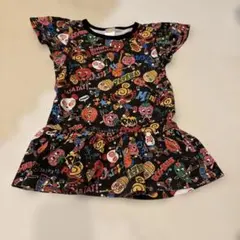 ヒスミニ　半袖ワンピース 90