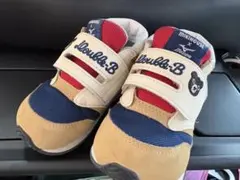 ミキハウス × ミズノ ベビーシューズ　14.0cm