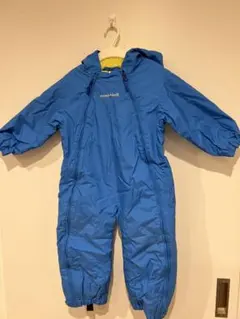 【未使用】mont-bell 子ども用スキーウェア90 青