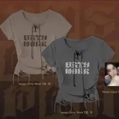 Aespa DirtyWork 中国限定 tシャツ 茶色 - メルカリ