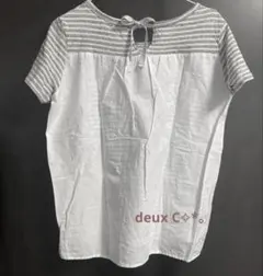 deux C ボーダーTシャツのサムネイル