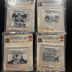 ドラゴンボール 一番くじ 40周年 H賞 MOKUJIスタンド4種セット