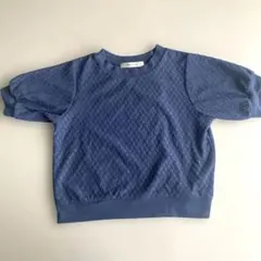レディース　半袖　青　ブルー　Ｌ
