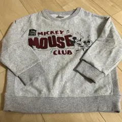 しまむら　ミッキー　スウェット　120
