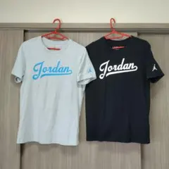 NIKE Jordan Tシャツ 2枚セット グレー ブラック